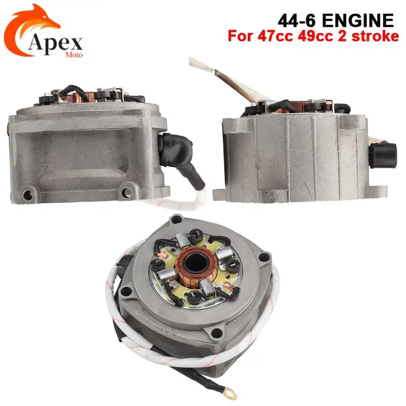 

Motorcycle Starter Motor 2 Two Strokes Mini Moto Mini Bike Pocket Bike 44-6 Engine Mini ATV Quads Electric Sccoters