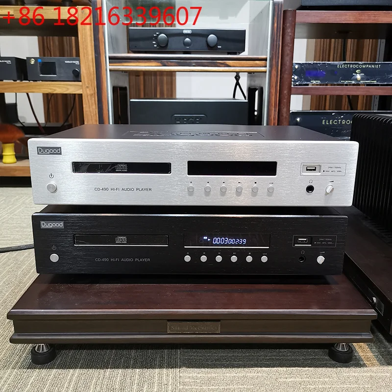 YAO Fully Balanced Fever CD Player Home HIFI Lossless Music Player Decoder Fiber Coaxial Balanced Output with Headphone Amplifie