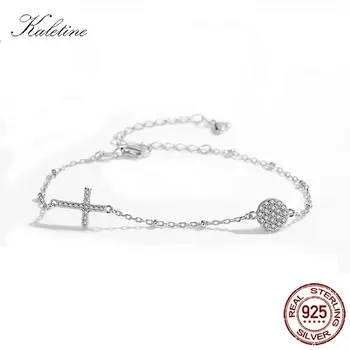 10 best sales Bracciale croce argento 925 - №5