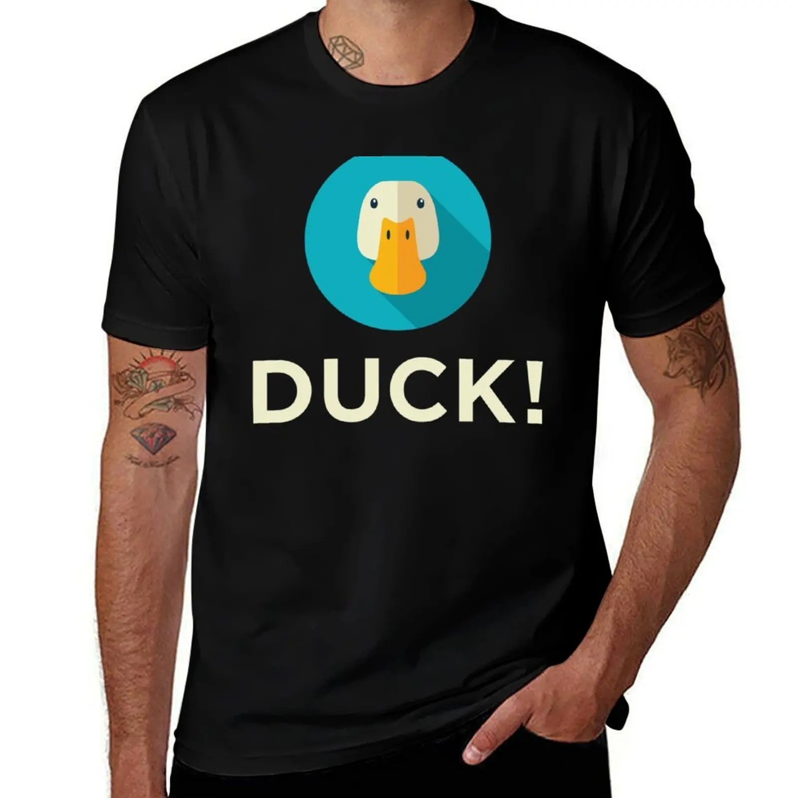 

DUCK! - the popular combat robot - now has fabulous merch. T-Shirt Stylish Graphic Short Sleeve Top