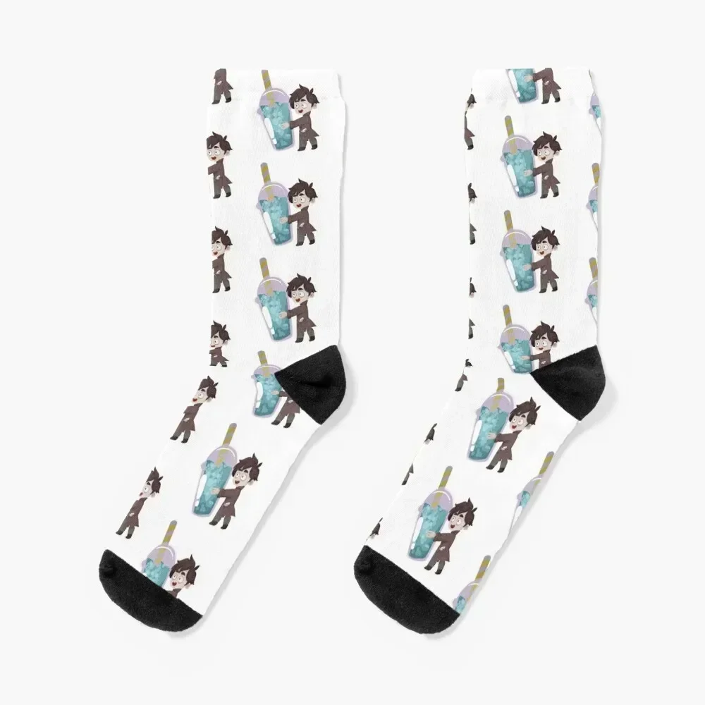 

JD with Slushie Socks man loose floor Stockings compression Socks For Women Men's