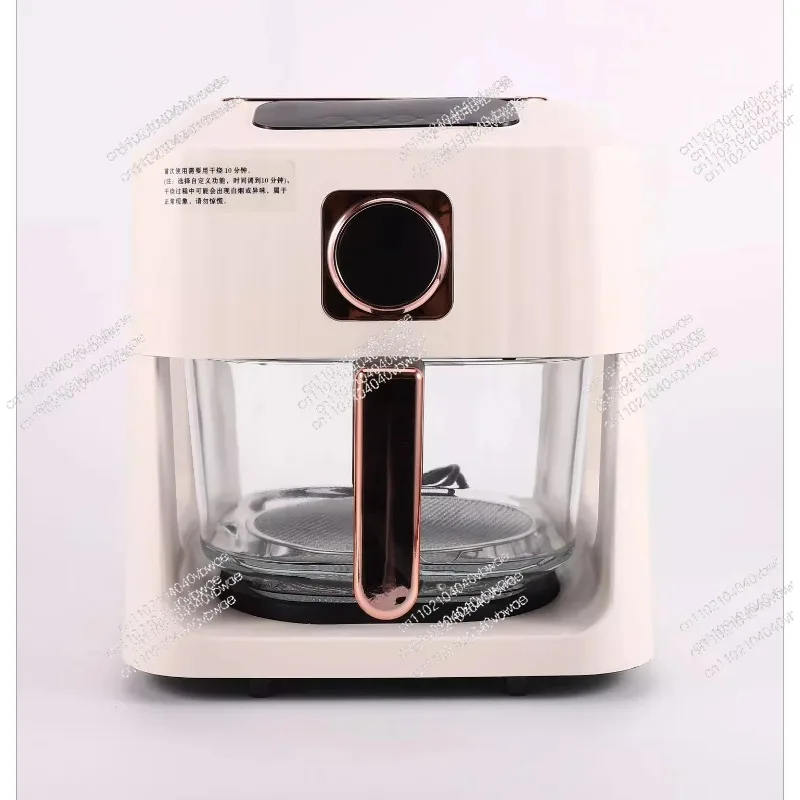 

6л стеклянная фритюрница, бытовая многофункциональная автоматическая электрическая фритюрница, интеллектуальная сенсорная