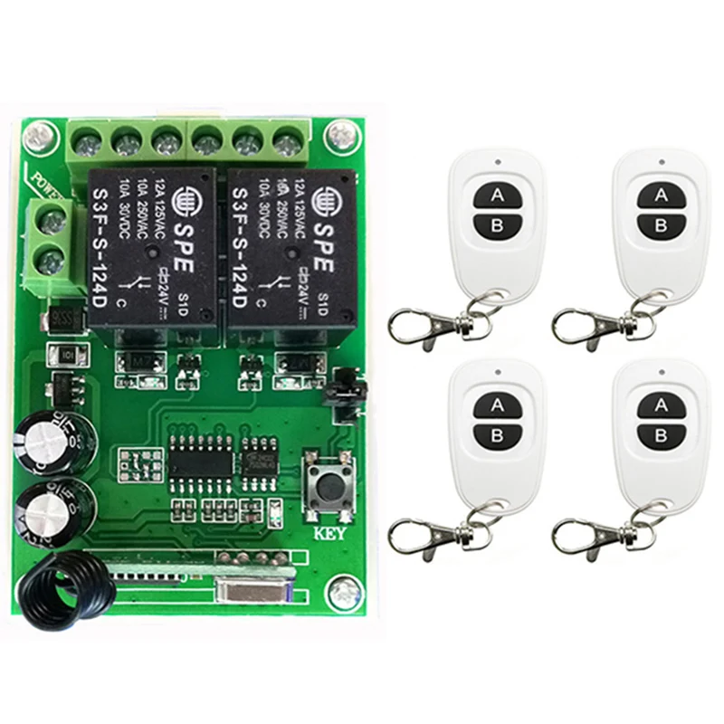 DC24V 2CH Rf Wirele…