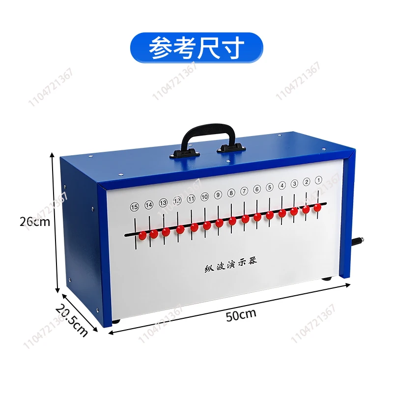1Pcs J22012 new longitudinal and transverse wave demonstrator wave demonstrator with handle