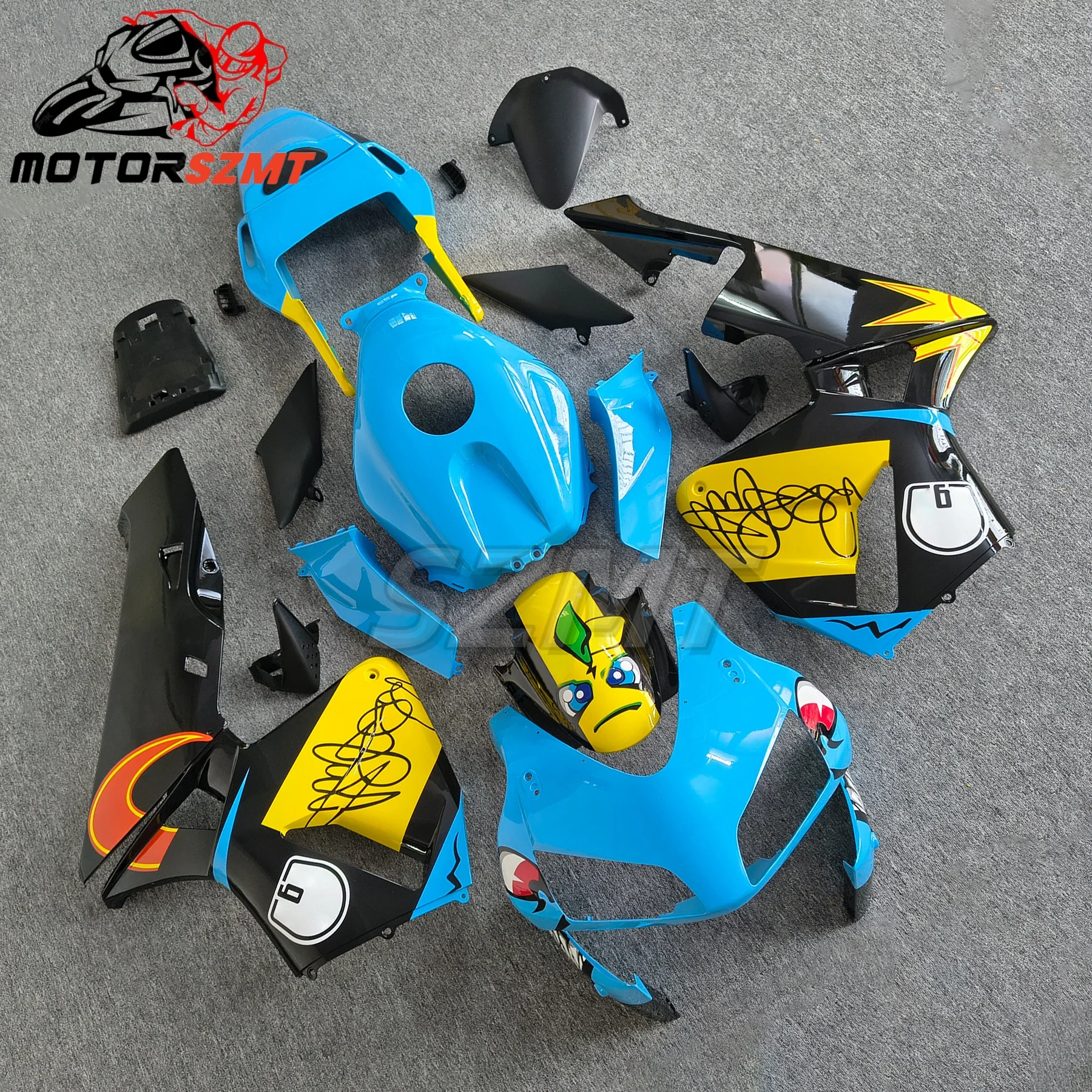 Motorcycle Bodywork Fairings for CBR600RR F5 2003 2004 REPFOL Sticker Fairing Kit CBR 600 RR 03 04 Year Bodyframe Housing