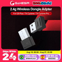 Gamesir G8 Galileo Plus G8+ T4 Cyclone and T4 Cyclone Pro 2.4g Wireless Dongle Receiver Gamepads Adpter Gaming Console Accessori