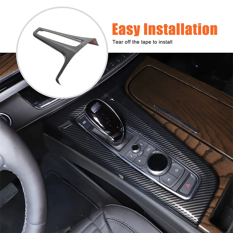 

Для Cadillac Escalade 2021-2023 ABS автомобильная центральная панель управления, защитная рамка, крышка, наклейка, аксессуары для салона автомобиля