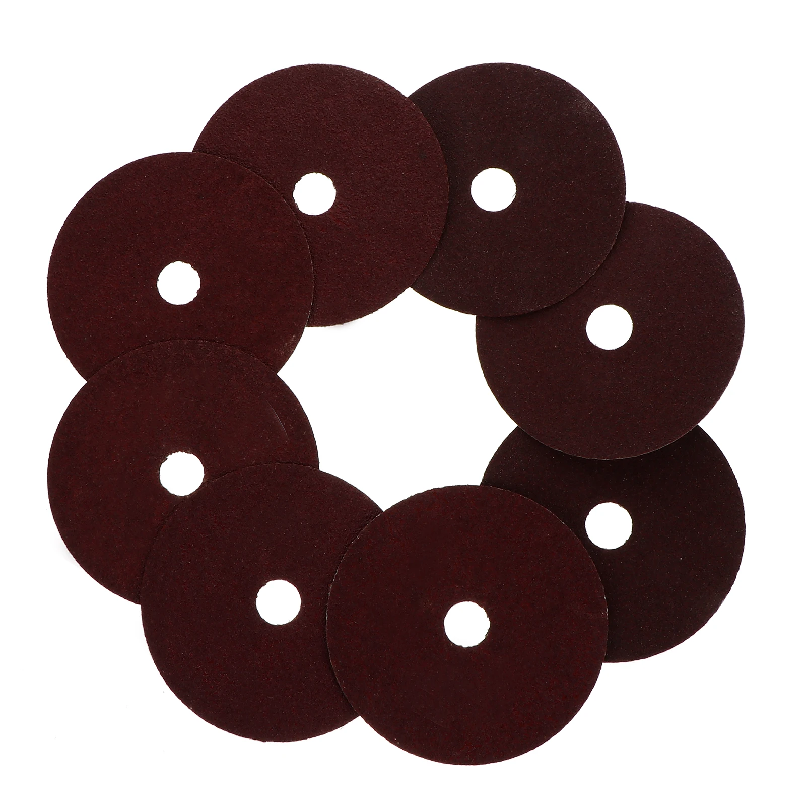

50pcs 4 Inch Metal Polishing Discs Set Sandpapers Grinding Sheets Light Red Aluminum Oxide Strong Applicability
