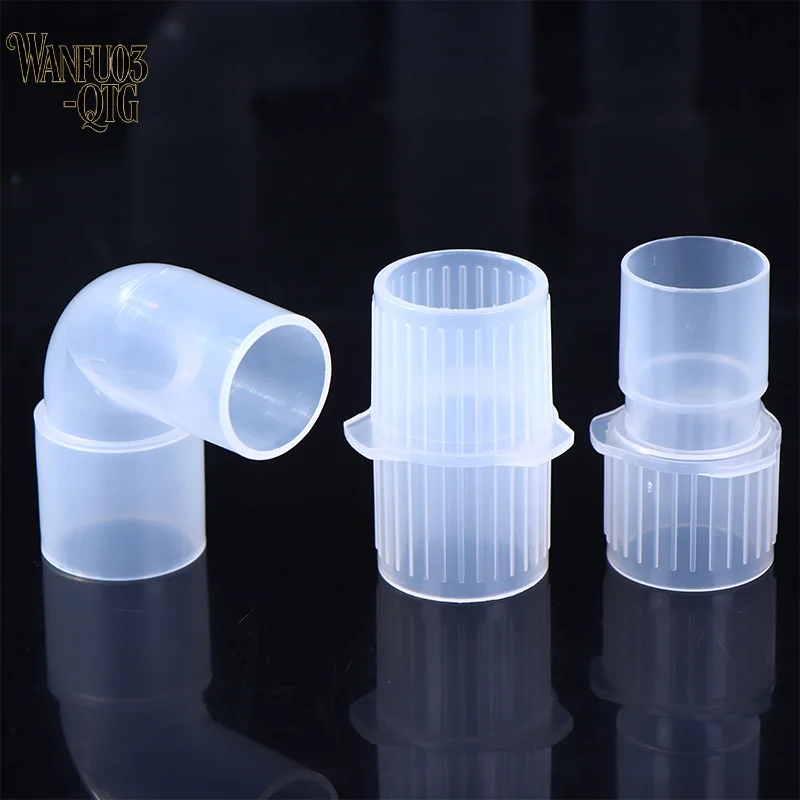 Nuevo Sistema corrugado de circuito respiratorio de anestesia de 15mm a 22mm, herramienta veterinaria de conector recto, Material PP