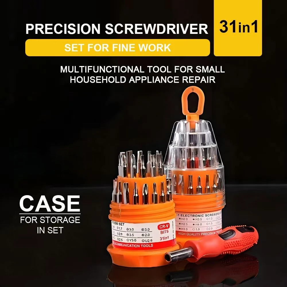 Multi-Purpose 31 in 1 Screwdriver Set, Professional Repair Tools for Phone Computer, DIY Repair Helper