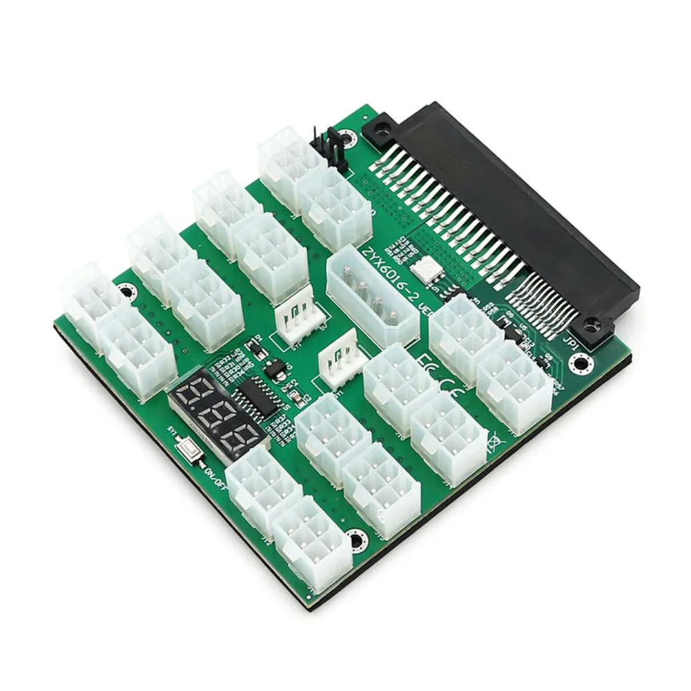 

ATX 16x 6Pin 18+12Pin Блок питания Серверная коммутационная плата для Dell PSU BTC Mining