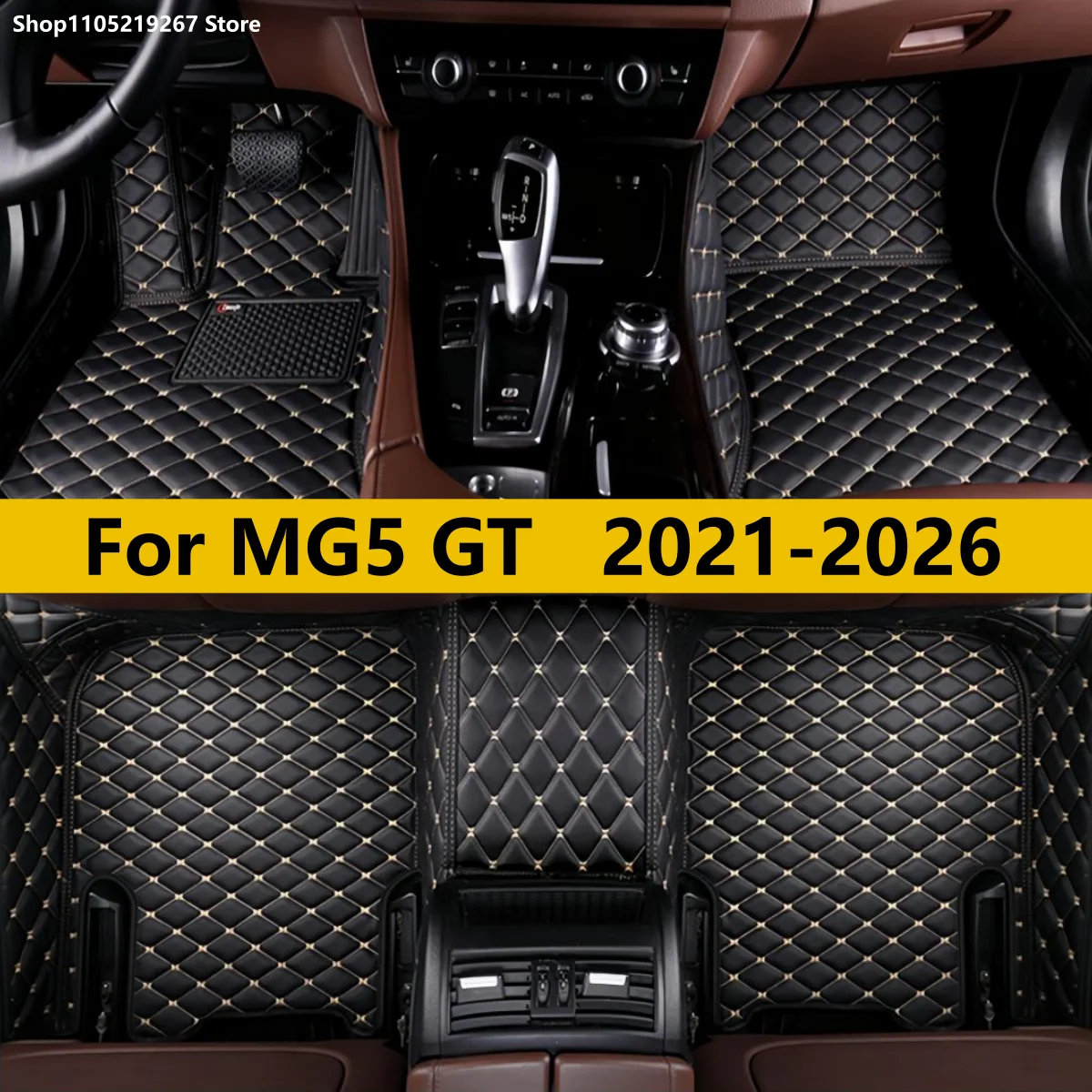 

Car Floor Mats For MG5 GT 2021 2022 2023 2024 2025 2026 Carpets Leather Mat Durable Rugs Anti Dirty Pad Set