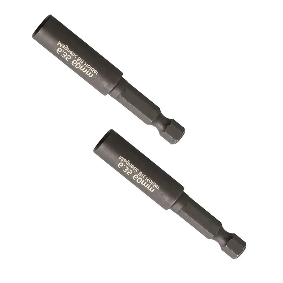2/5pcs 1/4In Hoofd Verlengstuk Schroevendraaier Magnetische Overdracht Verlengstuk 60mm Voor Boor Schroevendraaier Batch hoofd Power Tool