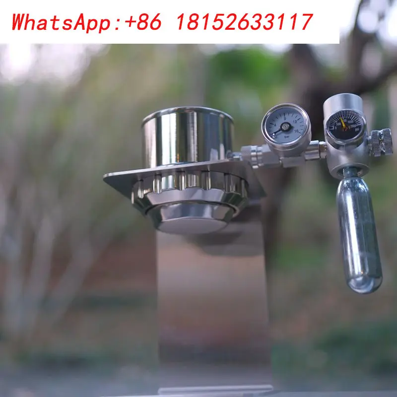 ماكينة القهوة الهوائية، ماكينة اسبريسو، محمولة، ماكينة القهوة المنزلية 58 مم للتخييم في الهواء الطلق، مم صغير