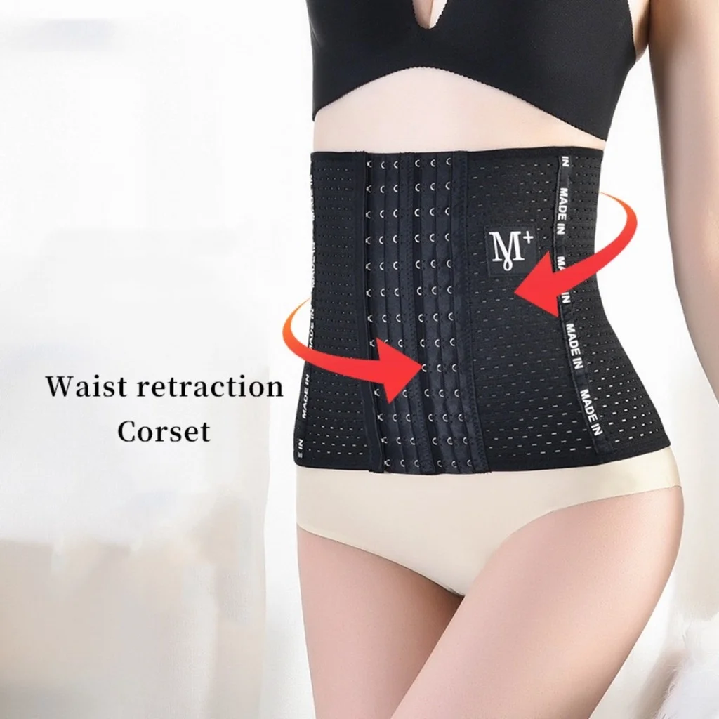 Women Waist Trainer Girdles Slimming Belt Waist Cincher Corset Shaperwear Vest Tummy Push Up Shaper