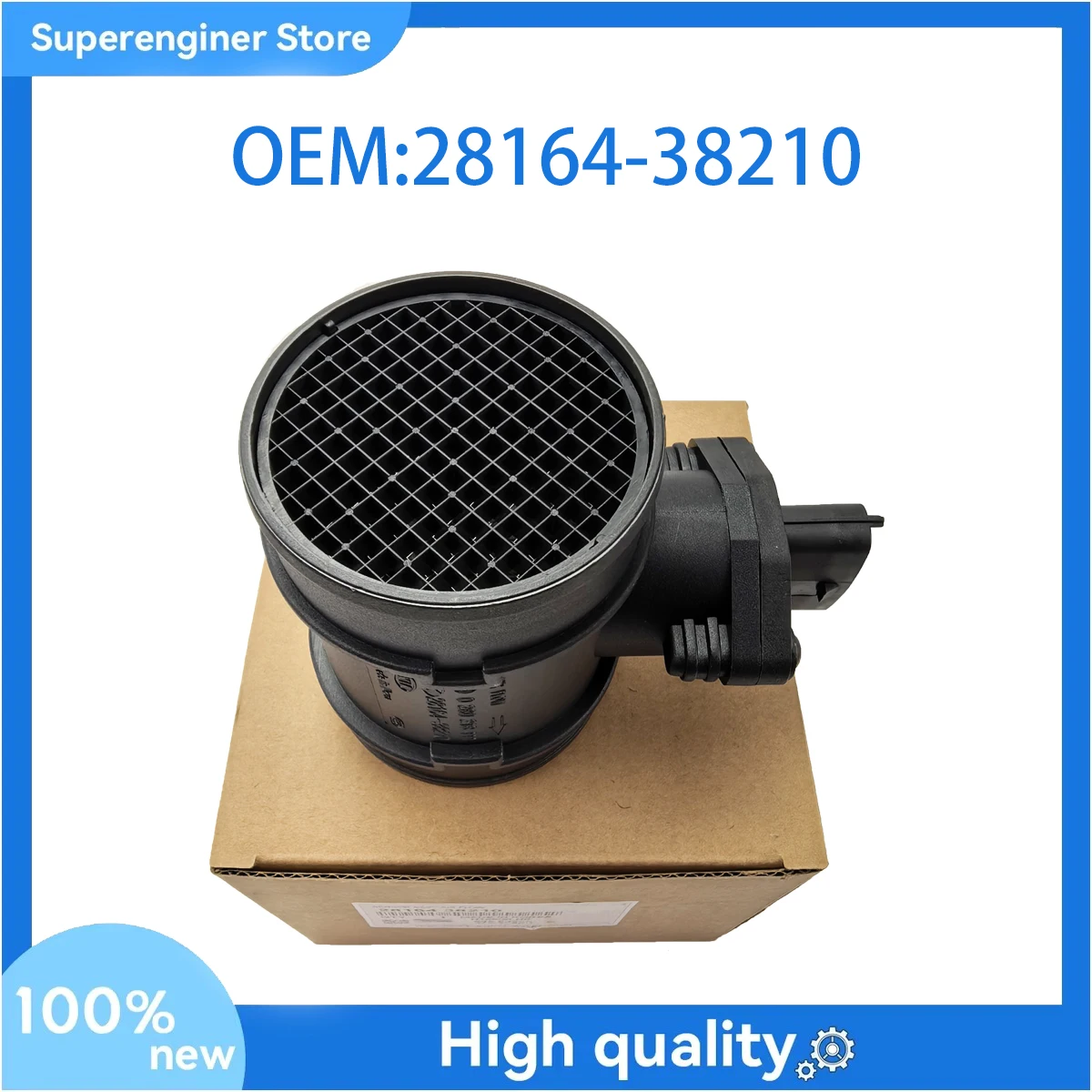 

28164-38210 Mass Air Flow Sensor Meter for 1999-2006 Hyundai Santa Fe Sonata Kia Optima 2.4L Car Parts 2816438210