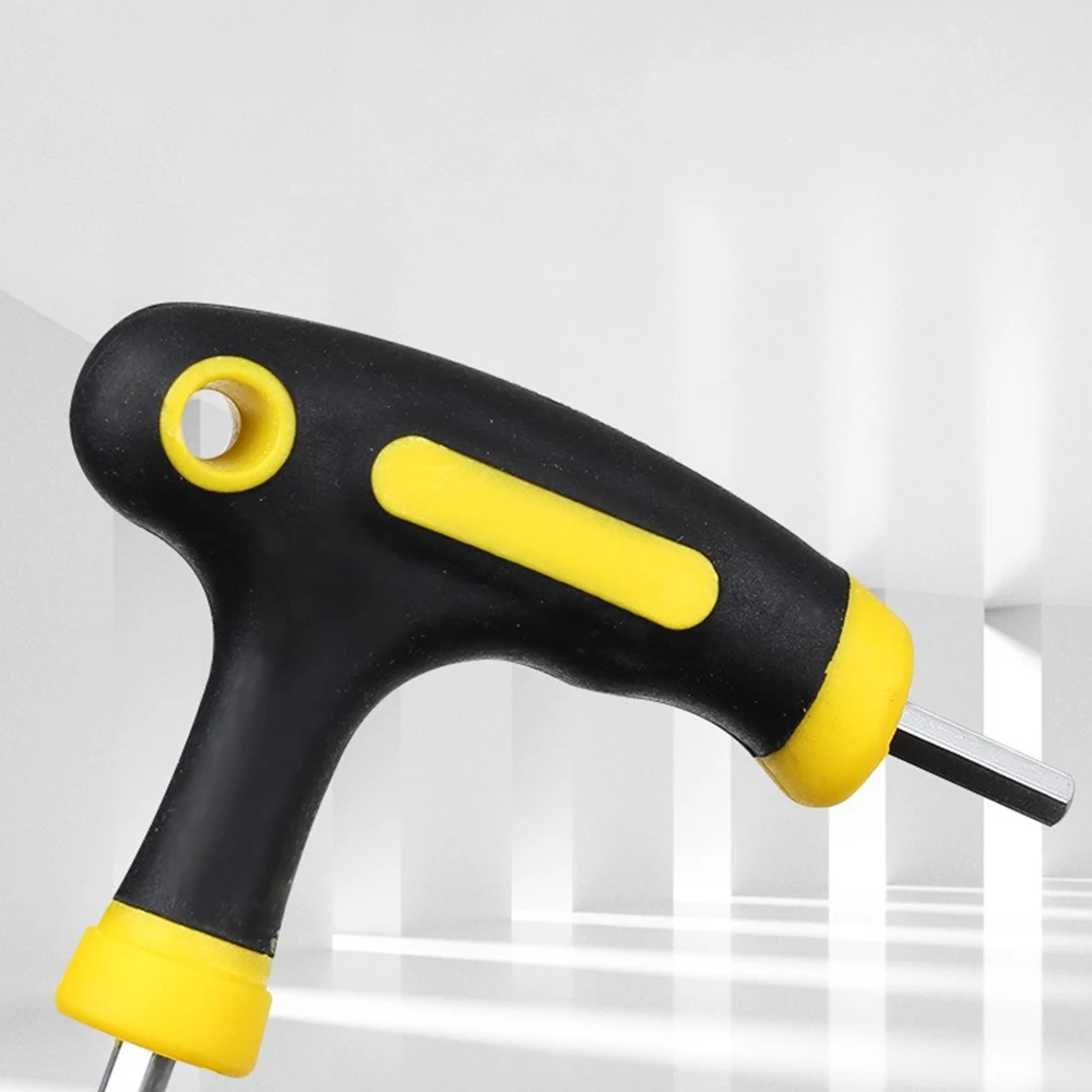 Горячая Т-образная рукоятка Torx и шестигранный шестигранный ключ, отвертка, инструмент 4 мм, 5 мм, 6 мм, 8 мм, необходимый для машин и инженеров, мульти-s