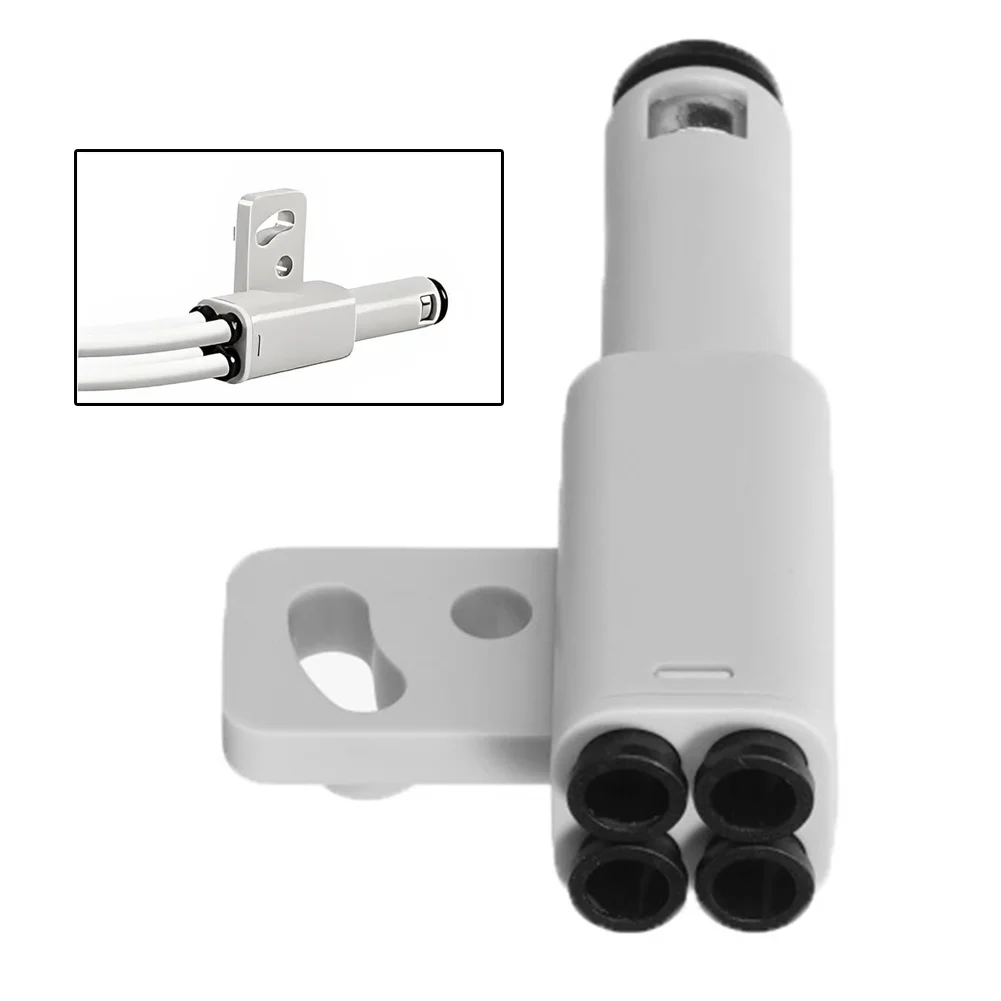 For 3D Printer PTFE Adapter 4-in-1 Expansion Port for X1 / P1 / X1C / X1E / P1S / P1P Models Smooth Filament Flow