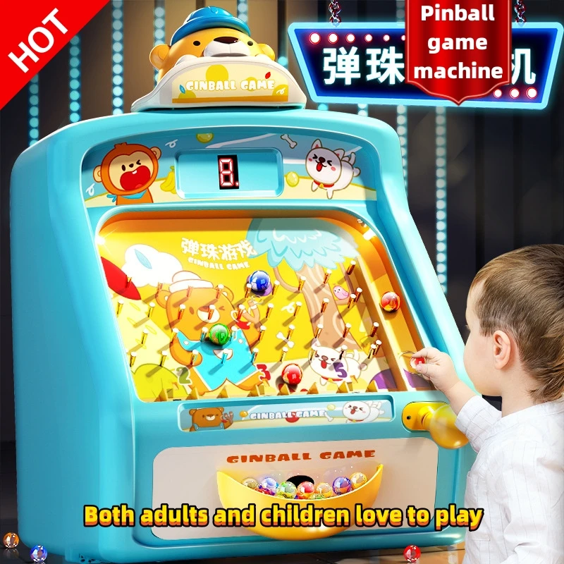 Pinball Arcade Pinball Machine cabinet coin operated game for kid toys arcade lighting retro game console festival Kid gift Toy