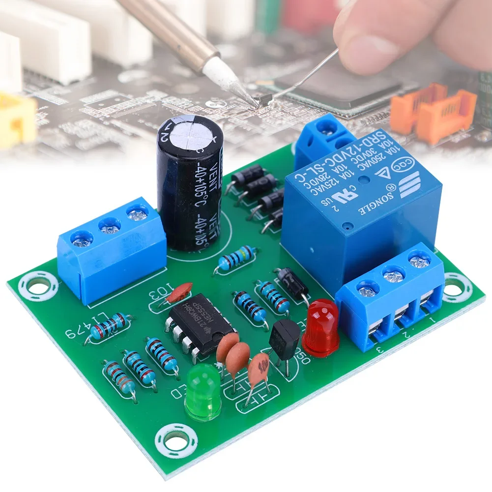 1-10PCS DC 12V Water Level Detection Sensor Automatic Water Liquid Level Controller Board Module Water Level Controller Module