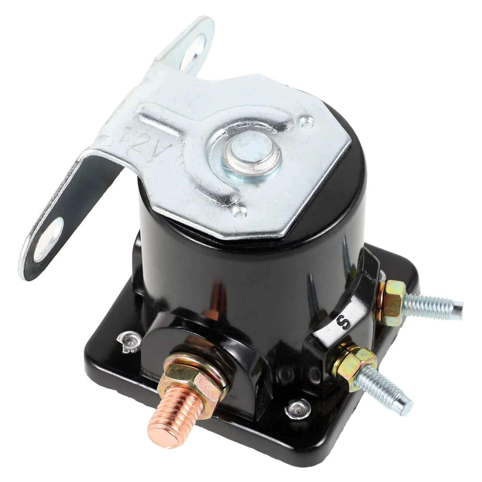 Starter Solenoid Relay Replacement Automotive Parts Metal Construction Quick Easy Installation Stable Control Durability