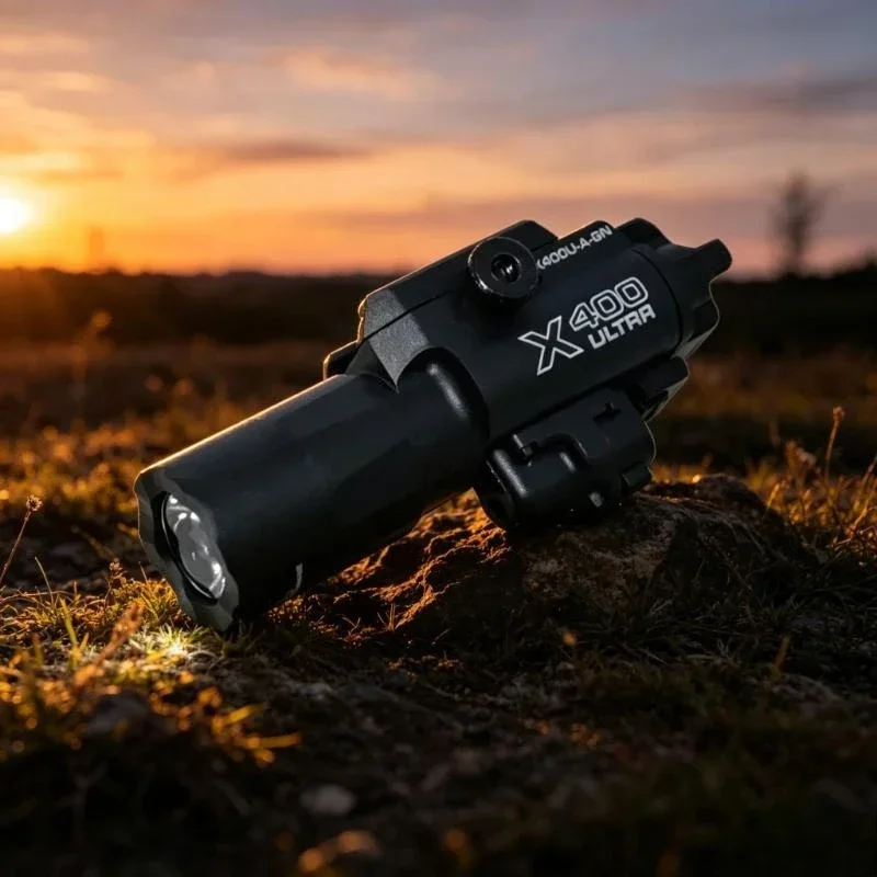 2026 NEW Field Shooting Tactical X300W Mini 2 in 1 Red Laser Flashlight Fits 20mm Picatinny Rail Toy Blaster Parts