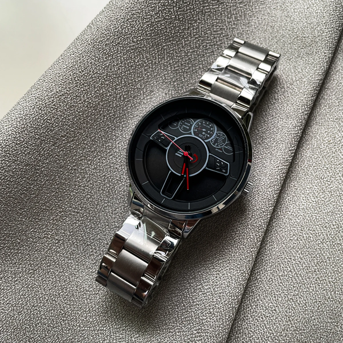 CILOA2025 new high-end watch men's brand genuine sports high-end men's light luxury gift stainless steel strap quartz watch