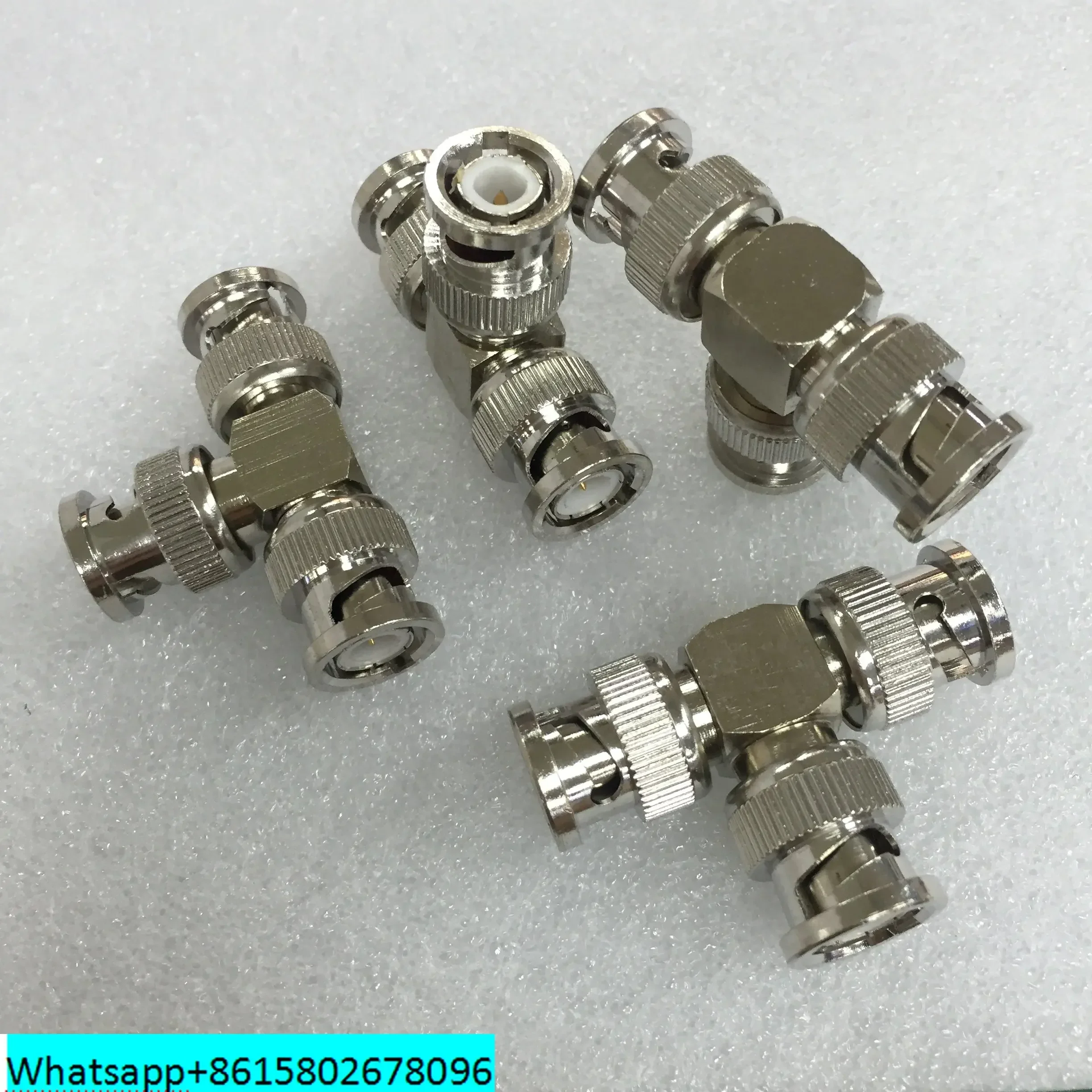 BNC-JJJ محول محوري نحاس BNC سنتيمتر واحد اثنين مشترك ثلاثي الاتجاه مراقبة الفيديو راسم الذبذبات Q9 تحويل الرأس