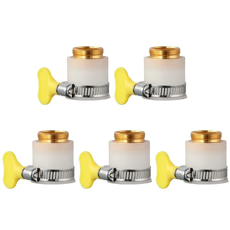 

30mm Universal Hose Adapter Metal Faucet Connector Kitchen Hose Adapter Silicone Multi-purpose Connector Pipe Fittings Tools