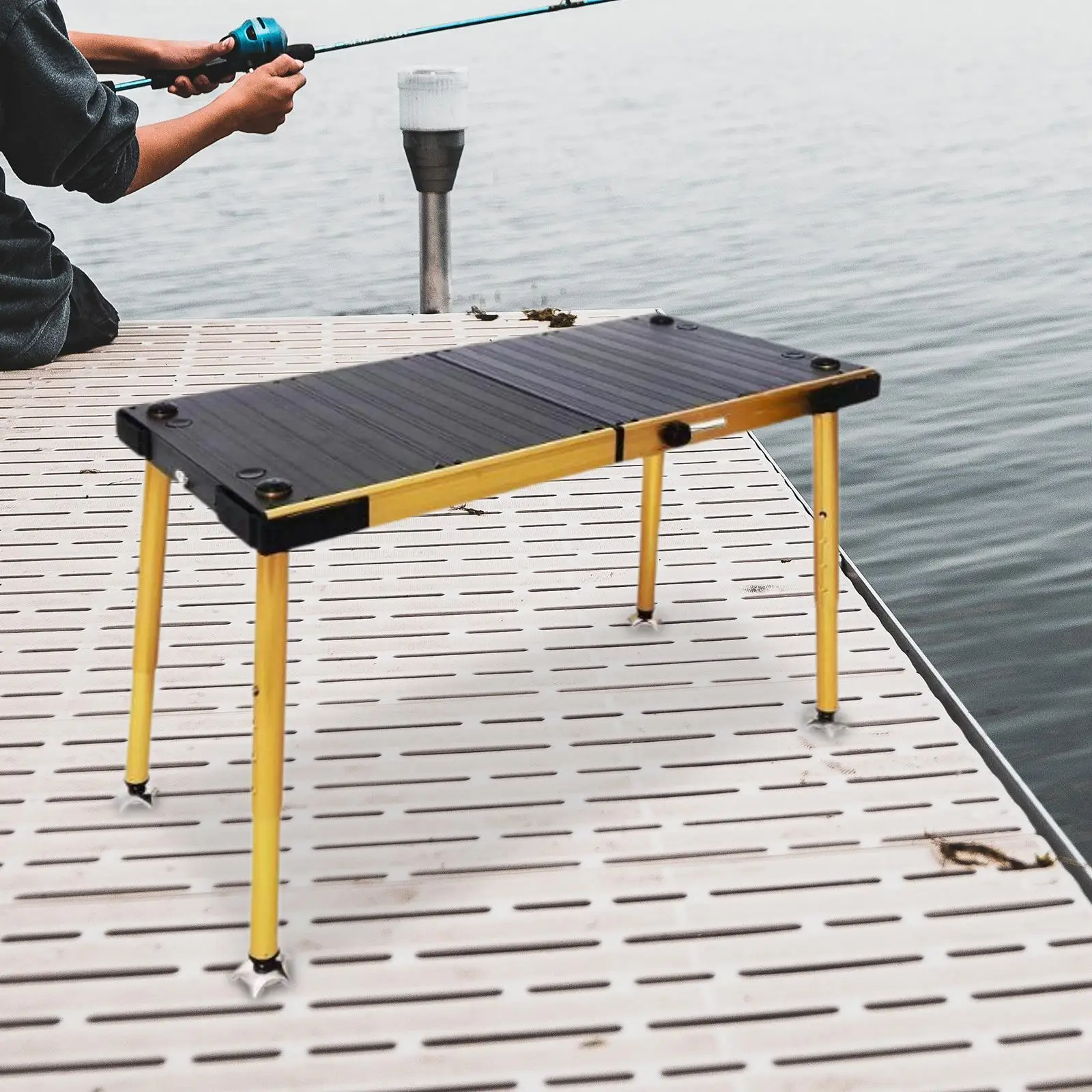 

Fishing Stool Handheld Multi-scenario Stand for Furniture Backyard Grilling