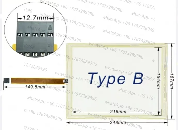 Touch Screen Digitizer for B&R Automation Panel AP980 5AP980.1043-01 5AP982.1043-01 5AP981.1043-01 Touch Panel Glass