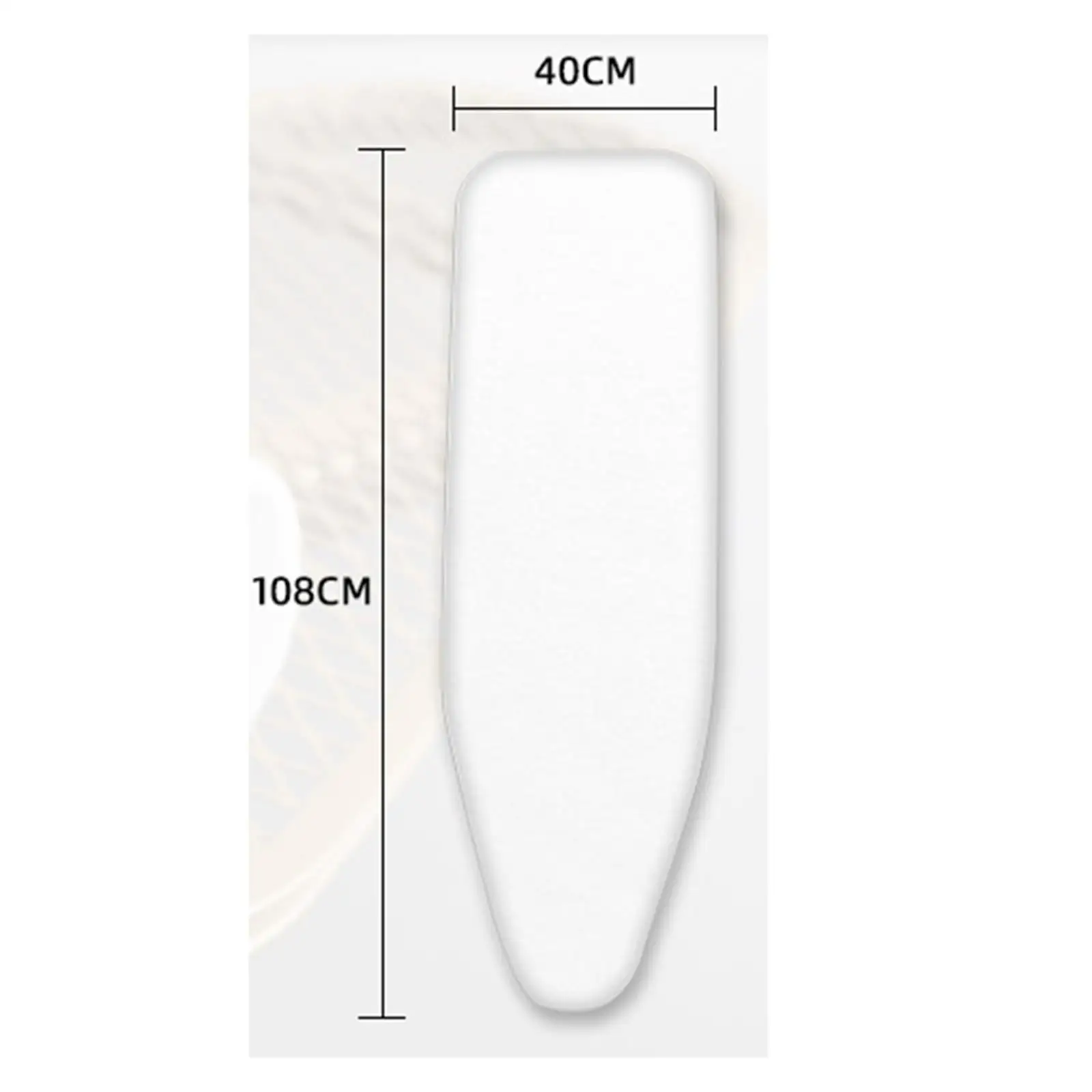 

Ironing Board Padding Breathable Home Heat Resistant Repairing for Iron Board Thickness Countertop Ironing Board Dorm Inset Pad