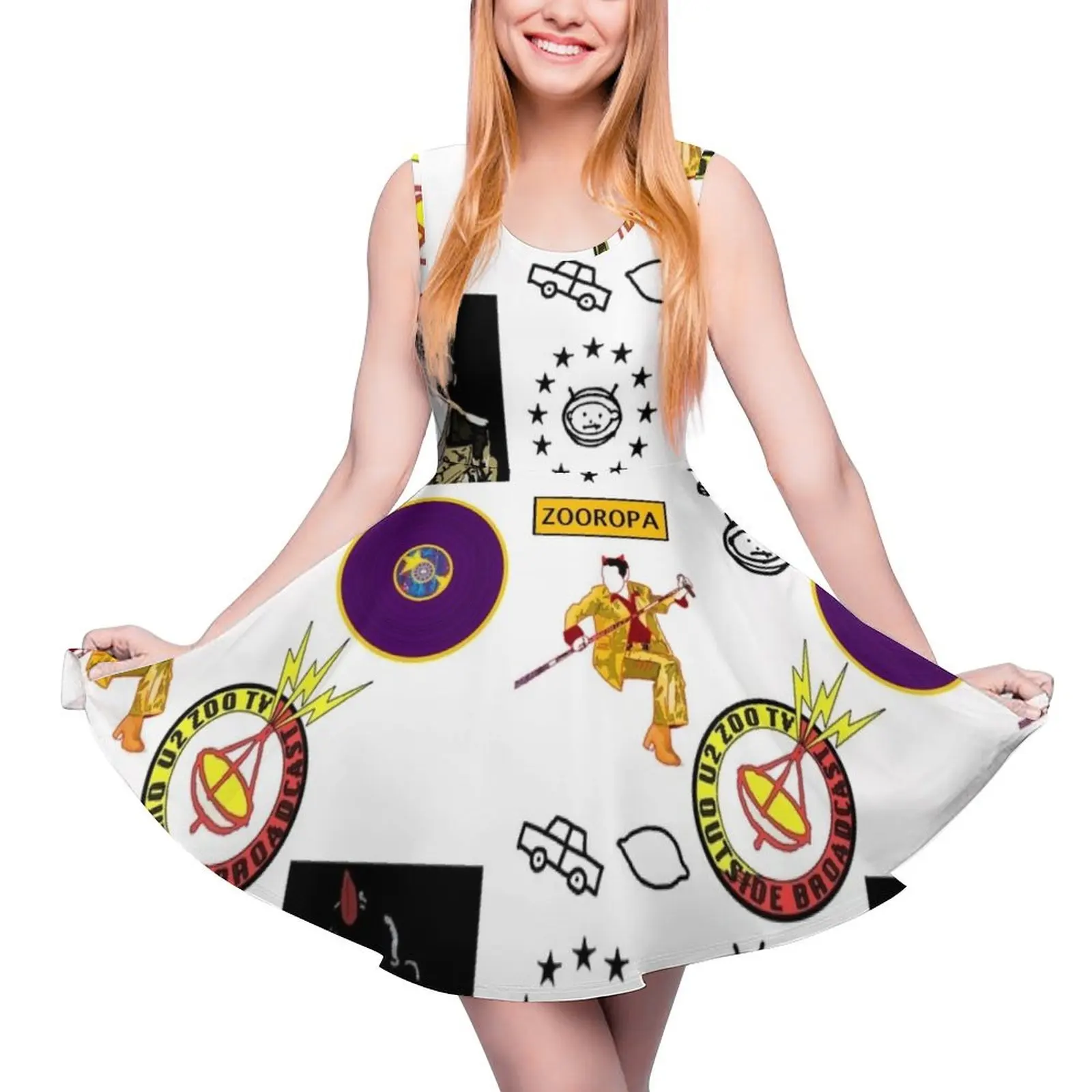 

Zooropa (Sticker Pack) Sleeveless Dress elegant evening dresses for women 2024 prom dresses women"s dresses luxury