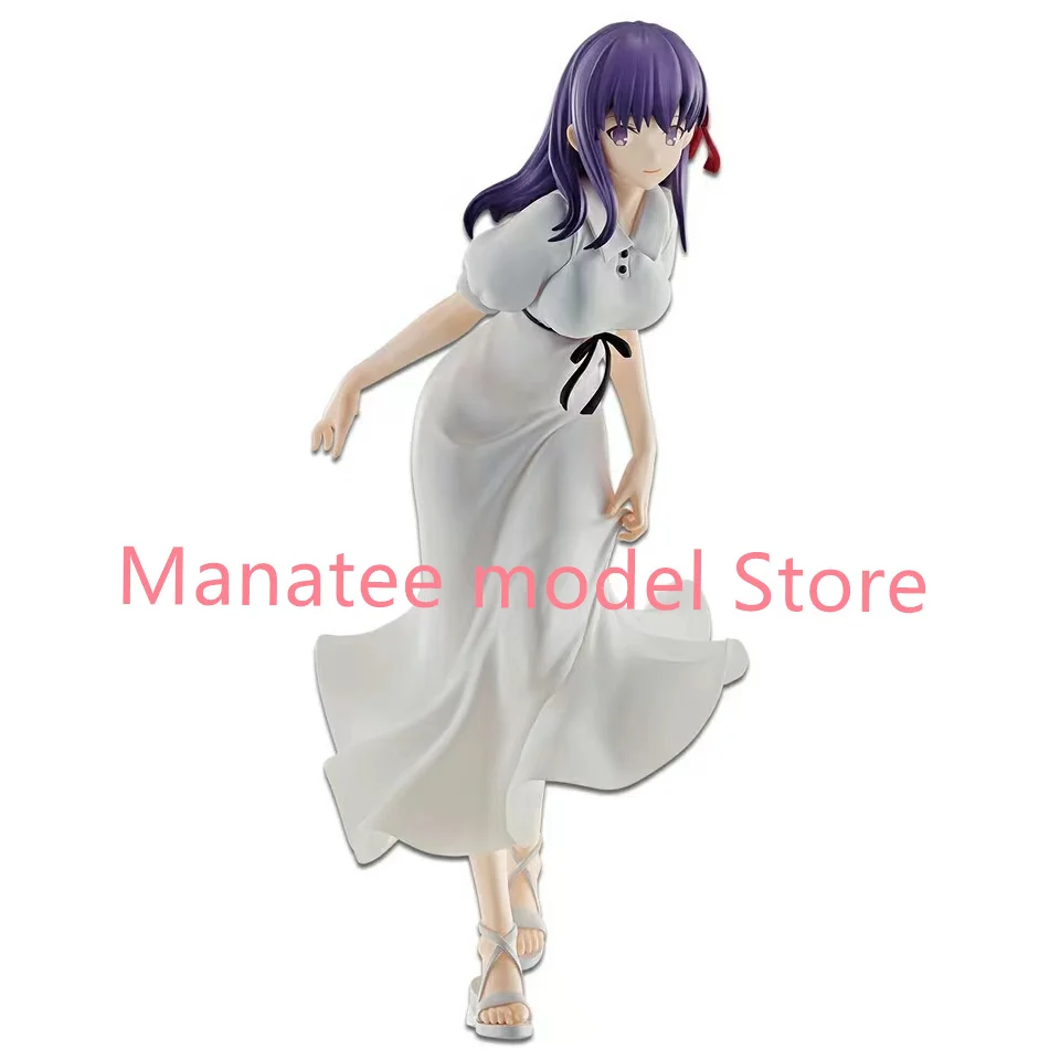 Banpresto-figura de acción Original de Fate/stay night Sakura Matou, modelo de Anime de PVC, juguete de colección, regalo de muñeca