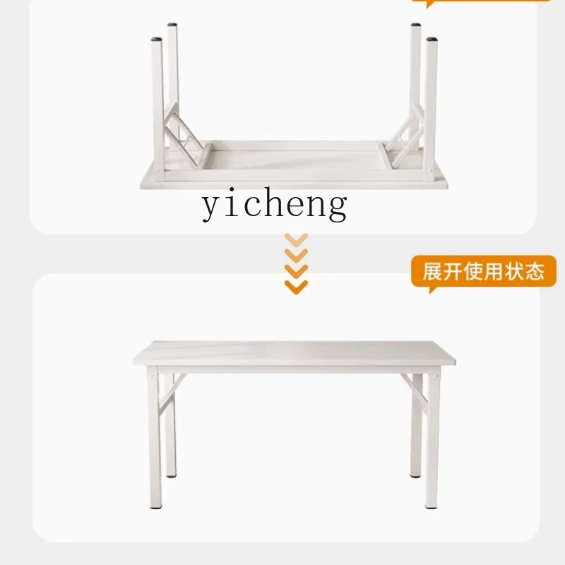 YY Folding Table Dining Table Household Simple Dining Table Rental Small Apartment Square Table