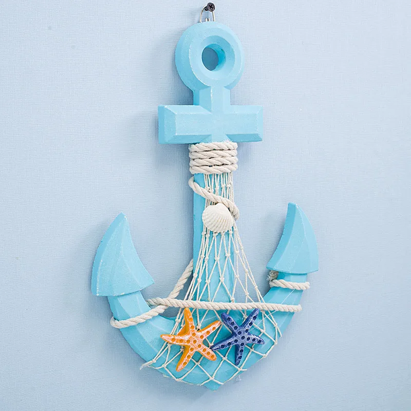 الإبداعية الخشب البحر الأبيض المتوسط قارب مرساة عجلة السفينة الحرف الفن جدار الشنق بحري ديكور خمر ديكور المنزل الطرف 174 #2