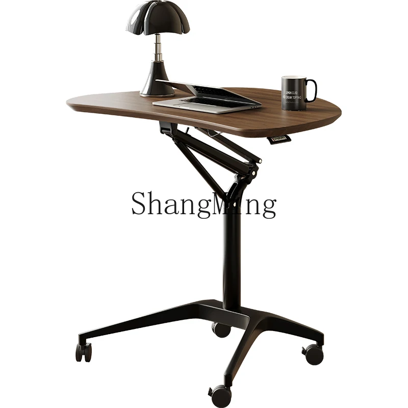 

LXY mobile lifting computer desk bedroom bedside study small desk table