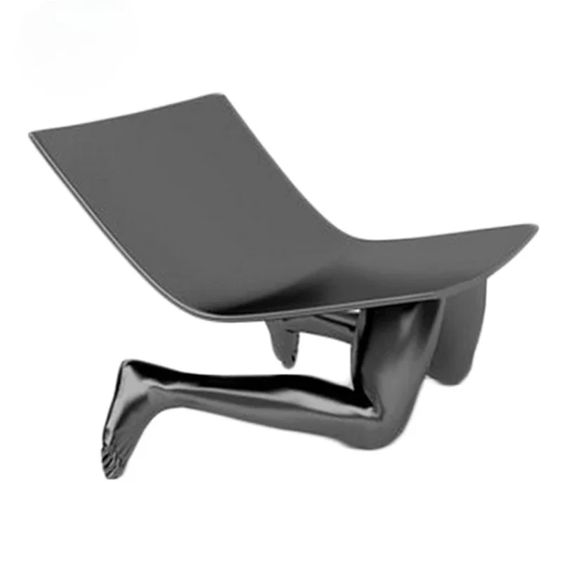 Creative Fiberglass Lounge Chair Frp Special-Shaped Coffee Table Exhibition Design Leisure Chair Designer