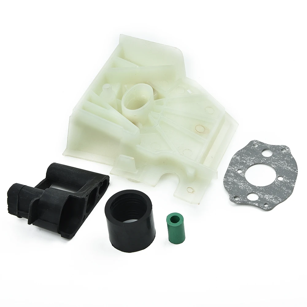 Carburetor Intake Adaptor and Impulse Pipe Replacement Compatible with For 36 41 1For 36 137 141 142 E Chainsaw