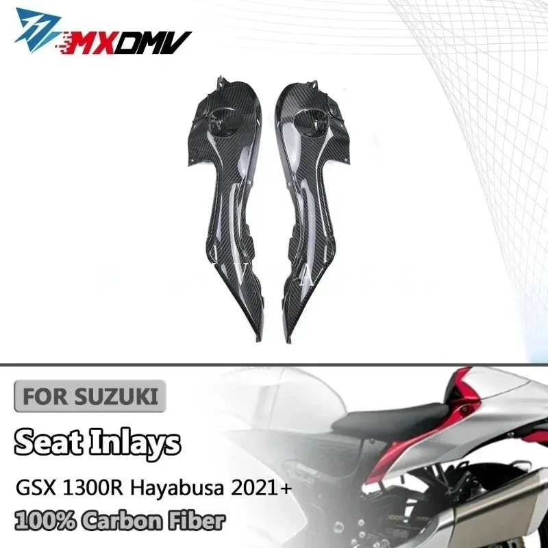 

Для Suzuki Hayabusa GSX1300R GSX-1300R 2026 2025-2021: Полные накладки на сиденье и обтекатели из настоящего карбона 3K, комплекты обтекателей для мотоцикла