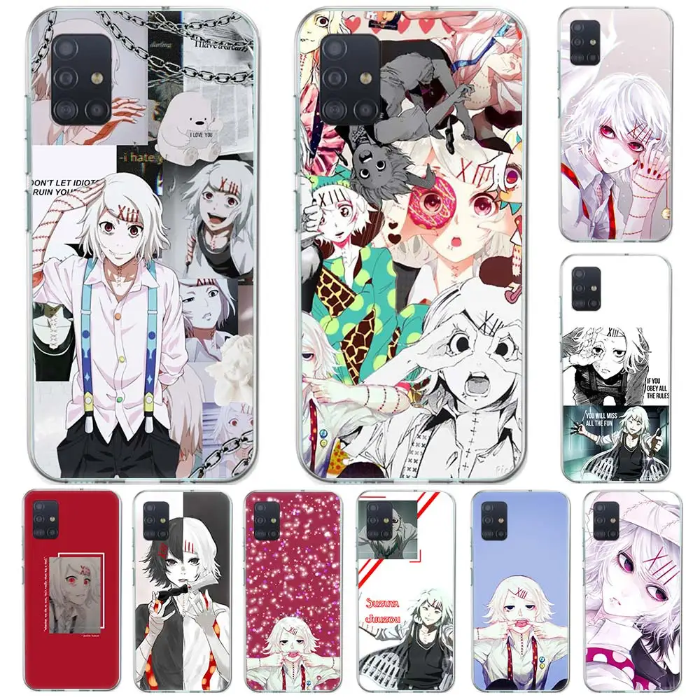 JUUZOU SUZUYA Tokyo Ghouls Phone Case Fundas For Samsung Galaxy A51 A50S A71 A70 A41 A40 A31 A30S A21S A20E A11 A10S A01 A6 A7