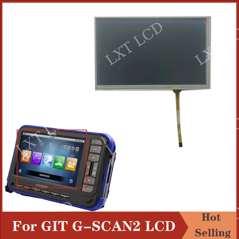 

Новый 7-дюймовый ЖК-дисплей с сенсорным экраном для GIT G-SCAN2 GSCAN2 LCD