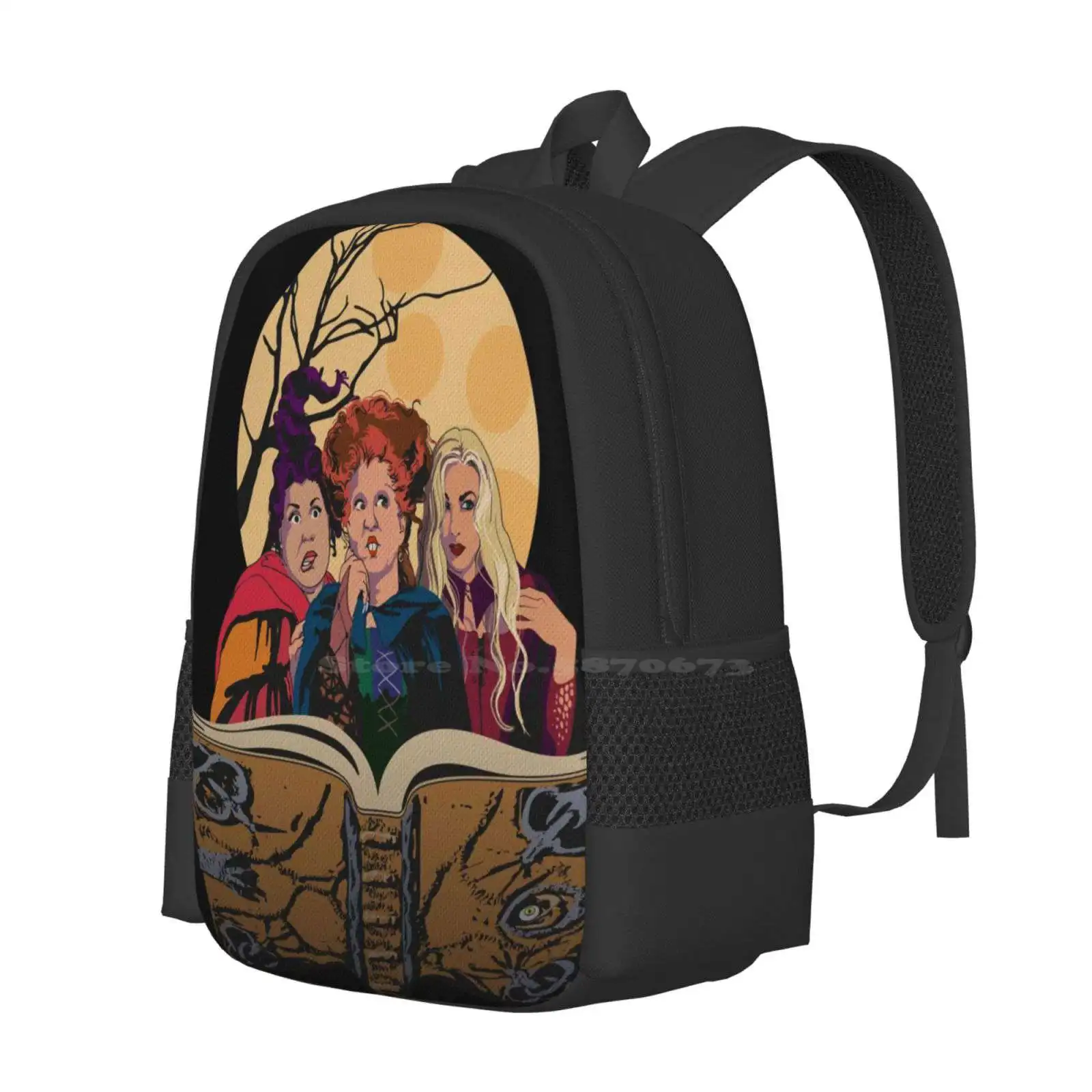 Sanderson Sisters Hot Sale Backpack Fashion Bags Ii 2 Sanderson Sisters Winifred Sanderson Winnie Halloween Book Witches Salem