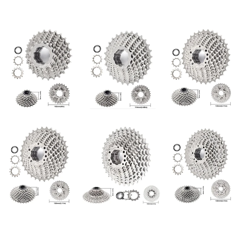 H0XE 25/28/30/32/34/36T MTB 10 Speed Cassette Cassette Fit for Mountain Bike,BMX, SRAM, Road Bicycle, MTB