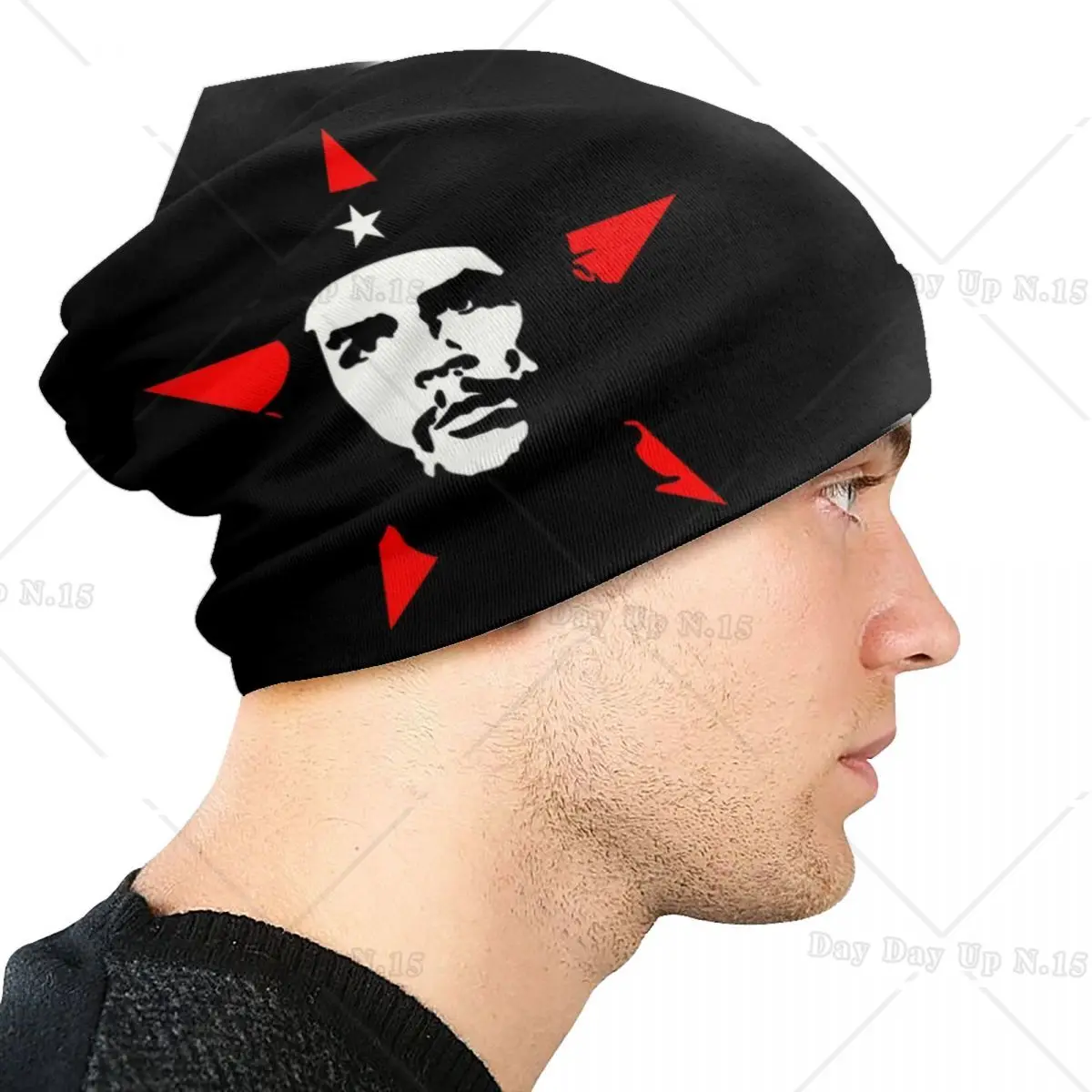 Cuba Che Guevara Bonnet Hat Knitting Hats Hip Hop Unisex Adult Cuban Socialism Freedom Winter Warm Skullies Beanies Caps