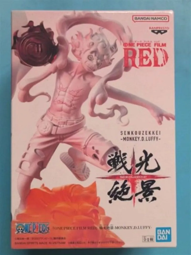 반다이 안경 공장 원피스 원피스 필름 레드 배틀 라이트 풍경 루피 피규어 인형 장식품 컬렉션 선물
