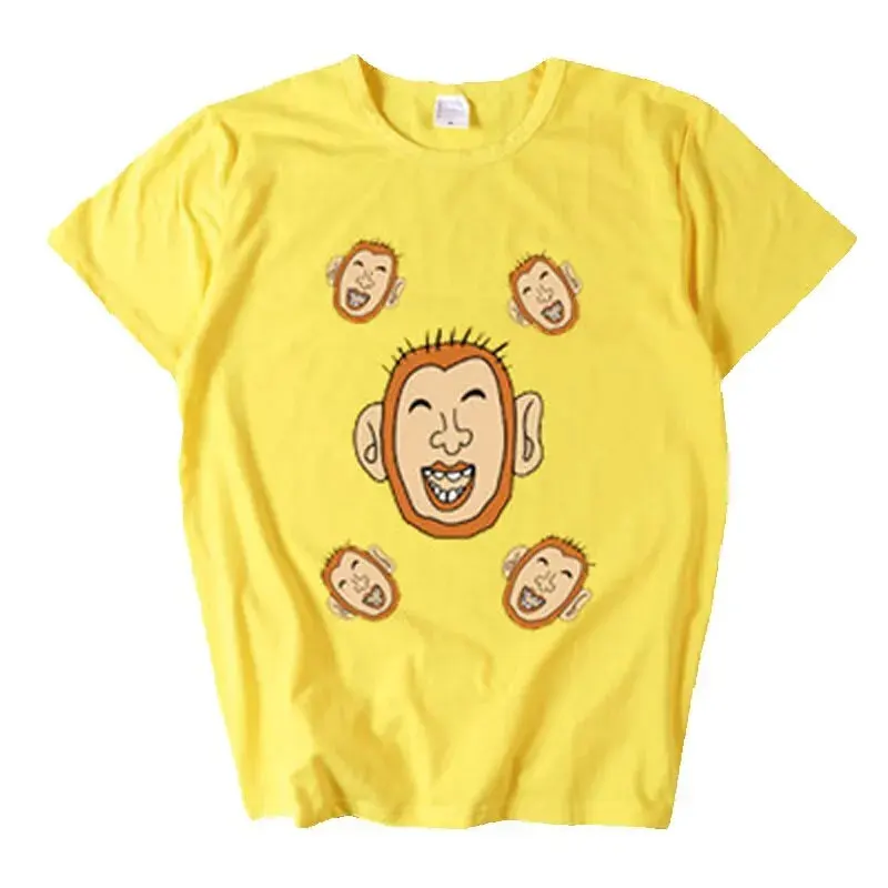 T-Shirt à Manches Courtes en Coton pour Homme et Femme, Animé Mobu, Saiko, Hyaku, Monkey Reigen, Arataka, 100