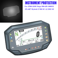 Motorcycle Instrument Cluster Scratch Film Screen Protection For Kawasaki Z500 Z650 Ninja 500 650 1000SX ZX-6R 7 Hybrid Z 900 SE