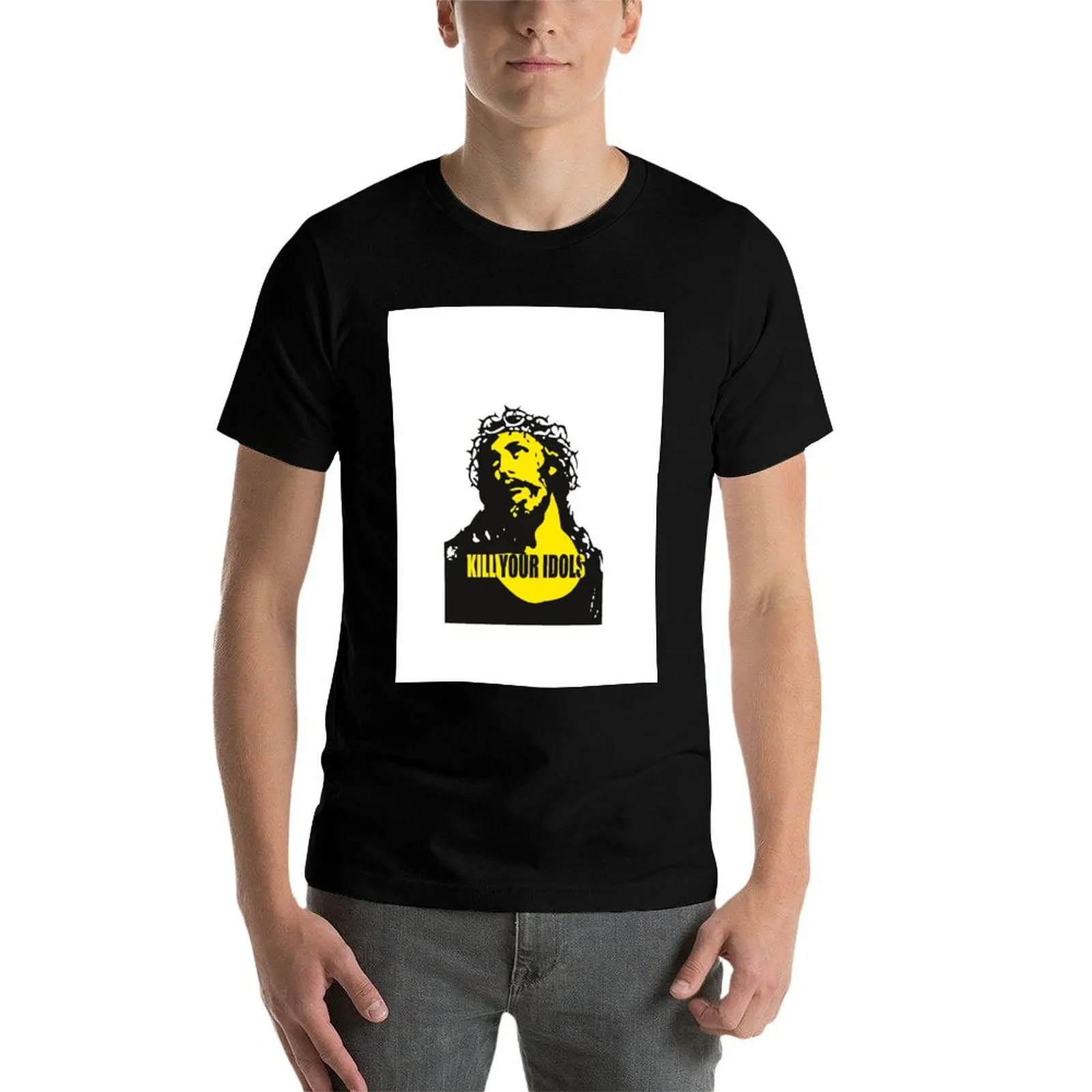 تي شيرت مستوحى من Axl Rose تي شيرت للرجال من القطن للرجال تي شيرت قطني عالي الجودة