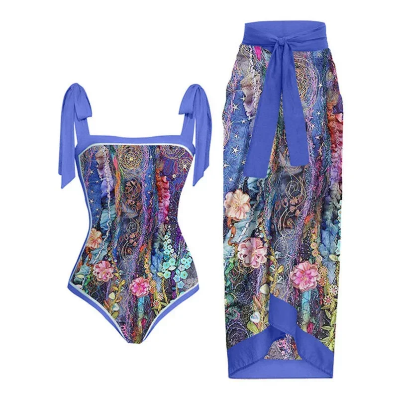 Летние сексуальные цельные купальники с принтом, закрытые женские купальники, женские купальники с эффектом пуш-ап, купальные костюмы, пляжный бассейн, купальщица 2023